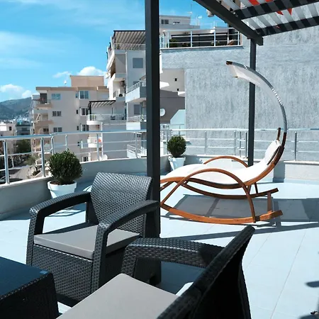 Hotel Blue Sky Sarande Exterior photo